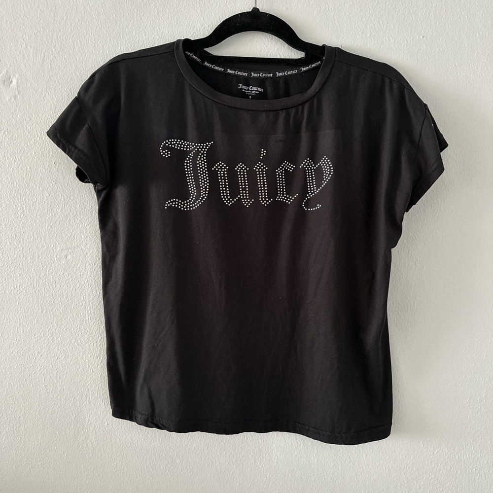 Juicy Couture Black Baby Tee
